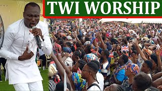 NONSTOP TWI PRAYER LIVE GHANA WORHIP BY SAMMY BAAH [upl. by Oivatco]