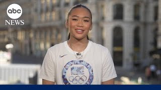 Suni Lee on her historymaking run at the 2024 Olympics [upl. by Negiam]