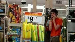 Walmart Intercom Prank [upl. by Annaik79]