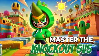 Master the KNOCKOUT 5vs5 map with this super strong character  Brawl Stars [upl. by Buine59]