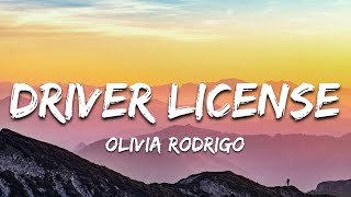 Olivia Rodrigo  Driver License  Lyrics [upl. by Orella510]