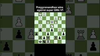 Gawain Jones vs Rameshbabu Praggnanandhaa 2017 shorts chess [upl. by Nagap]