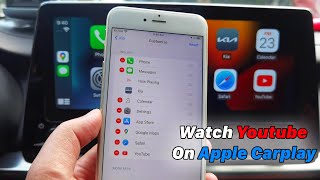 Watch Youtube On Carplay iPhone 6s  iPhone X  150  1661 [upl. by Braden]