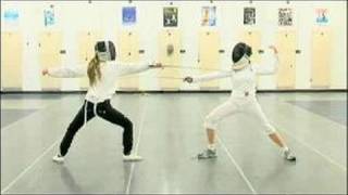 Foil Fencing Attacks  How to Riposte in Foil Fencing [upl. by Anitsud]