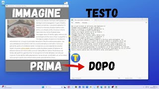 Come convertire unimmagine JPEG in testo su Word o Blocco note [upl. by Osrock]