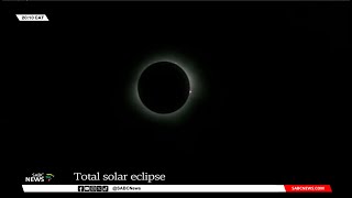 Total Solar Eclipse  Total darkness in the middle of the day [upl. by Ahsinev]