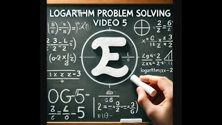 logarithms problem solving video5 [upl. by Baptista]