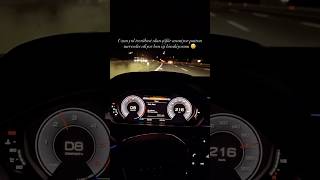 Audi a8 top speed fastdriver night snap [upl. by Yhtomot]