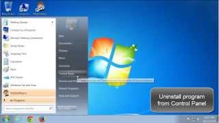 How to remove uninstall SpeedUpMyPC SpeedUpMyPC by Uniblue removal guide [upl. by Sheffield354]