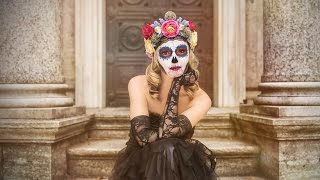 Sugarskull I Dia De Los Muertos I Makeup Tutorial [upl. by Ashley]