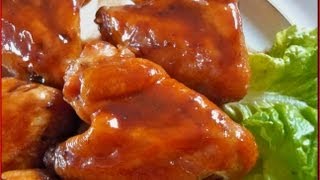 Microwaved Chicken Wings Recipe  微波炉鸡翅 [upl. by Inotna187]