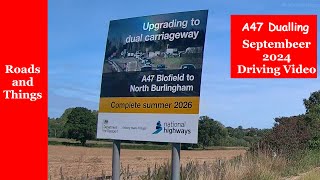 A47 Dualling Blofield to North Burlingham [upl. by Nyleve]