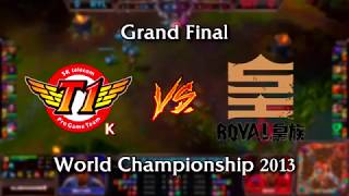 RYL vs SKT T1  Royal Club vs SK Telecom T1 Game 1  Finals of Season 3 World Championship  S3 VOD [upl. by Ahsenac]