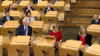 Afternoon Plenary  Scottish Parliament 19th November 2014 [upl. by Vandyke]