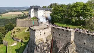 Elbsandsteingebirge Festung Königstein und Bastei [upl. by Anirda655]