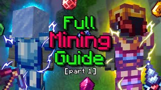 Full Mining Guide Part 1 Gear  Hypixel Skyblock [upl. by Letnahc]