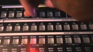 Tascam 2488 Neo Episode 5 Extra Effect Trick [upl. by Yrot]