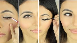 How To Apply Eyeliner  Simple Eyeliner Look  Eye Makeup Tutorial  Teni Panosian [upl. by Themis]