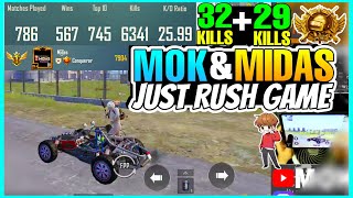 MOK amp MIDAS SUPER RUSH GAMEPLAY  PUBG MOBILE [upl. by Ettennig]