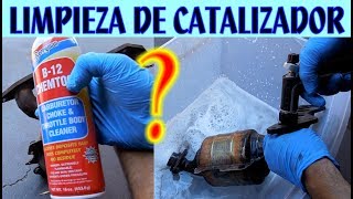 SE PUEDE LIMPIAR UN CATALIZADOR limpieza y resultado [upl. by Iatnohs]