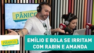 Emílio e Bola se irritam com Rabin e Amanda quota maconha não tem validade né vagabundoquot [upl. by Sachs]