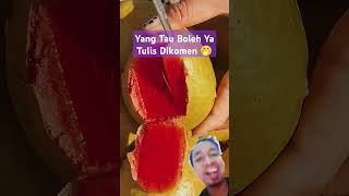 Buah Apa Ni Ye Bantu komen ya fruit satisfying carvingfruit fruitcutting guava review buah [upl. by Robbie]