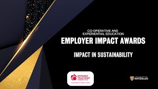 Ontario Teachers Pension Plan  Impact in Sustainability  2023 Employer Impact Awards [upl. by Garett]