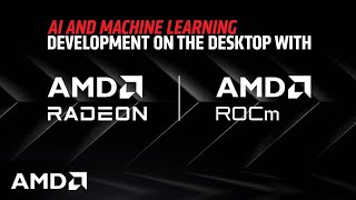 AMD Expands AI Offering for Machine Learning Development with ROCm 60 for Radeon GPUs [upl. by Kotto]