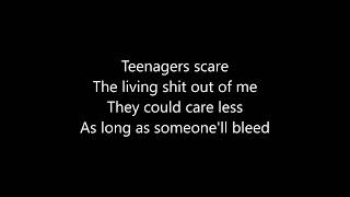 My Chemical Romance  Teenagers Lyrics [upl. by Nevar365]