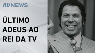 Chega ao fim sepultamento de Silvio Santos no Cemitério Israelita do Butantã [upl. by Drofnas129]