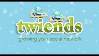 TWIENDS  How to get more twitter followers [upl. by Etteiram]