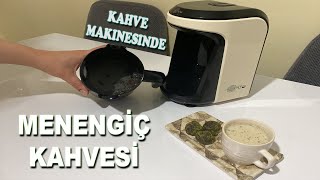 Kahve Makinesinde Menengiç Kahvesi Yapımı [upl. by Akir]