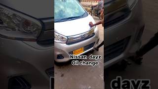 Nissan oil change youtubeshorts [upl. by Chivers]