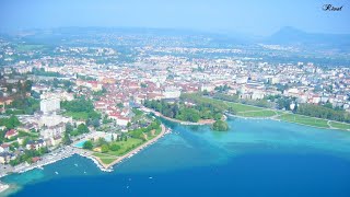 Visite touristique du port DAnnecy Haute Savoie France [upl. by Cowen]