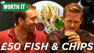 £4 Fish And Chips Vs £50 Fish And Chips [upl. by Verla]