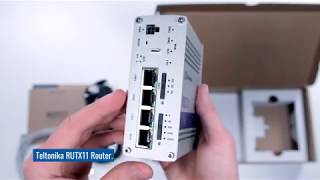 Краткое руководство пользователя Teltonika RUTX11 Router [upl. by Giacomo47]