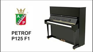 Comparison of the Petrof P125 and P118 Upright Pianos [upl. by Granny371]