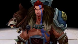 Woad King Darius Detailed Skin Spotlight  League of Legends [upl. by Aara]