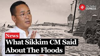 Sikkim CM Seeks Central Aid After Deadly Landslides [upl. by Bearce]