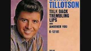 Johnny Tillotson  Talk Back Trembling Lips 1963 [upl. by Ailemor441]