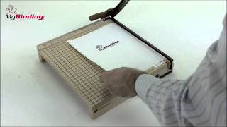 Swingline Ingento 12 inch Guillotine Paper Cutter [upl. by Tarra]