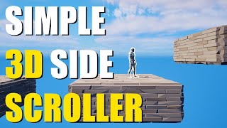 How To Make 3D Side Scroller In Unreal Engine [upl. by Neret372]