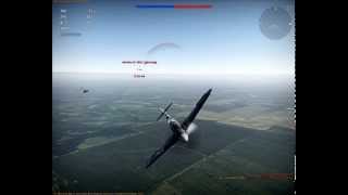 HispanoSuiza HS404 MKII vs Bf109G2 [upl. by Daj]