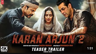 Karan Arjun 2  Hindi Trailer  Shahrukh Khan Salman Khan Madhuri D Karan Arjun 2 Trailer 2024 [upl. by Ariom]