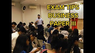 Business 9609  A Level  Paper III  Exam Tips  MayJune 2023 [upl. by Elleuqram665]