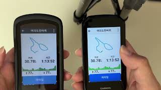 Garmin Edge Course Loading Speed 1040 Solar vs 1050 [upl. by Scammon836]