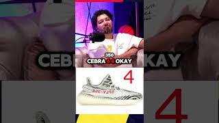 Rankeando Sneakers Yeezy de Adidias [upl. by Daraj]