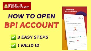 PAANO MAG OPEN NG BPI SAVINGS ACCOUNT  2 OPTIONS HOW TO OPEN BPI ACCOUNT  BabyDrewTV [upl. by Ahseekal41]