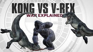 The KONG vs VREX War EXPLAINED  Why Kongs HATED VRexes [upl. by Allez461]