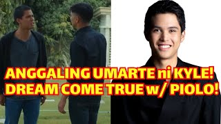 KYLE ECHARRI ANGGALING ng MAGDRAMA kasama si PIOLO PASCUAL [upl. by Ahsemo48]